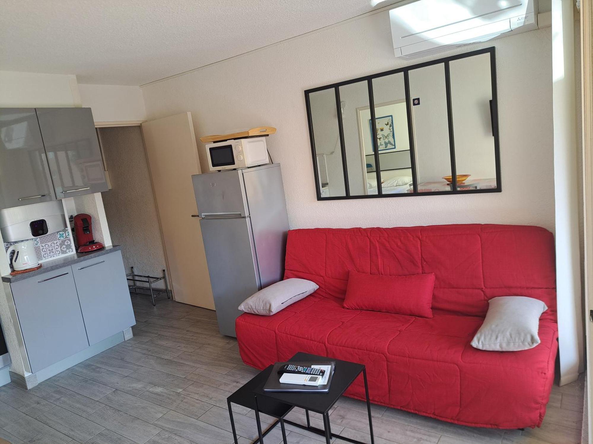 Helios 32, T2 Climatise, Parking, 500M Plage Agde Exterior foto